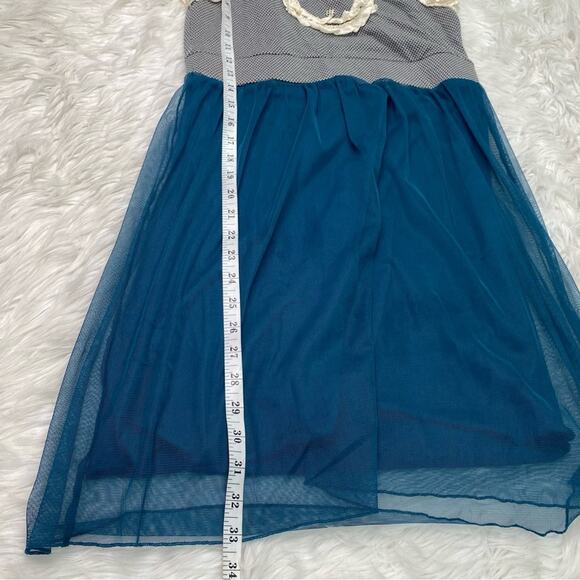 Matilda Jane Good Hart Under The Stars Cher Dress Blue Size S A Line Sleeveless - Picture 4 of 7